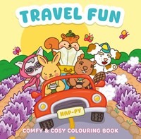 Rebo livre de coloriage Travel fun Comfy & Cosy plaisir créatif relaxant
