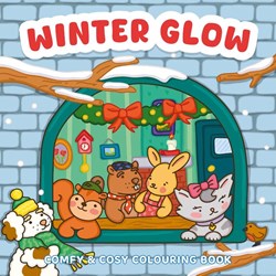 Rebo livre de coloriage Winter glow Comfy & Cosy dessin relaxant