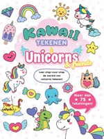 Rebo livre de dessin licornes kawaii à dessiner pour enfants dès 6 ans