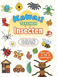 Rebo livre de dessin Kawaii insectes à dessiner pour enfants 6+ créatif