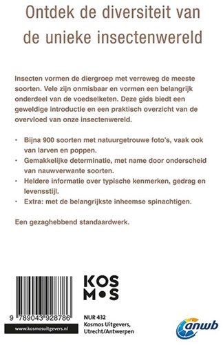 De Fontein Guide des Insectes ANWB - Guide nature avec 1500 images et larves-2