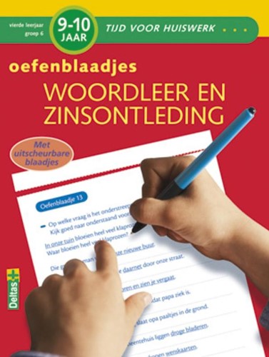 Deltas Tijd voor huiswerk Oefenblaadjes woordleer zinsontleding 9-10 jaar