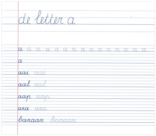 Deltas Mijn Oefenschrift Schrijven 6-7 j 1ste leerjaar groep 3-3