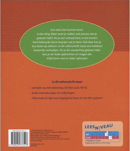 Deltas Oefenschrift begrijpend lezen (AVI:8 AVI nieuw: E6) (4de leerjaar - groep 6)-2