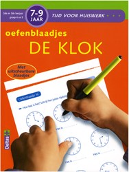Deltas oefenblaadjes klok leren lezen voor kinderen 7-9 jaar