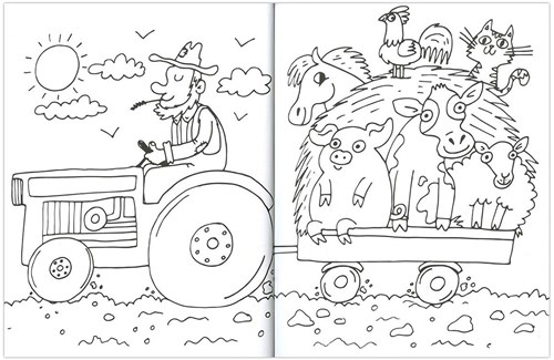 Deltas kleurboek voertuigen voor kinderen - creatief kleurplezier-3