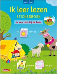 Deltas Ik leer lezen Stickerboek - In een tent bij de boer (AVI M3 / AVI 1)