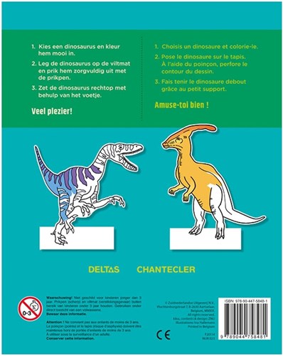 Deltas dino prikblok knutselboek met prikpen en kleurplaten-2