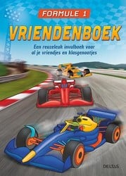 Deltas Formule 1 vriendenboek - invulboek voor kinderen en racefans
