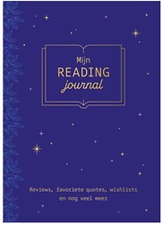 Deltas reading journal boek hardcover met goudfolie en leeslintje