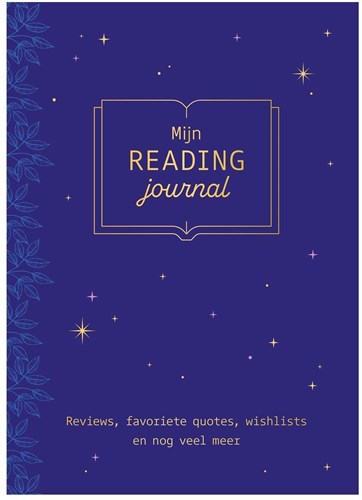 Deltas journal de lecture livre couverture rigide avec dorure et ruban