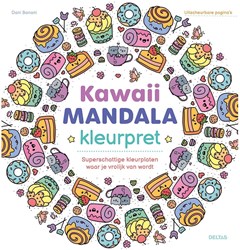 Deltas livre de coloriage kawaii mandala plaisir de colorier enfants adultes