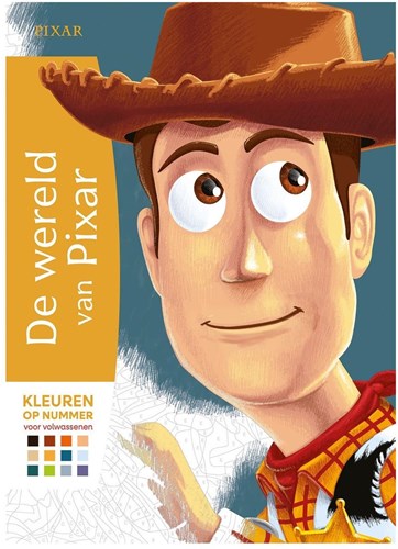 Deltas Disney Pixar livre de coloriage pour adultes - Livre coloriage numéroté