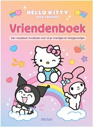 Deltas Hello Kitty livre d’amis carnet à remplir pour enfants et camarades de classe