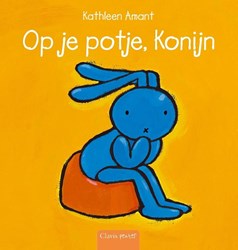 Clavis prentenboek Op je potje, Konijn voor peuters 2+ zindelijkheid