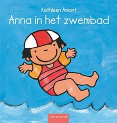 Clavis kinderboek Anna in het zwembad peuterboek watergewenning 2+