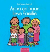 Clavis livre illustré Anna et sa gentille famille pour tout-petits 2+