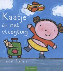 Clavis peuterboek Kaatje vliegtuig vakantie prentenboek 2+ jaar