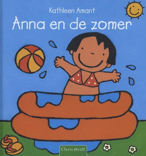 Clavis prentenboek Anna en de zomer - vrolijk kinderboek 2+