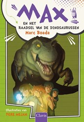 Clavis Max livre d'aventure pour enfants - secret des dinosaures 10+ plaisir de lire