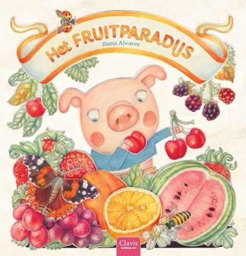 Clavis livre illustré Le paradis des fruits livre informatif dès 5 ans