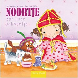 Clavis kinderboek Noortje zet haar schoentje Sinterklaas verhaal