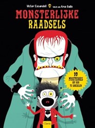 Clavis Livre d'Énigmes Monstrueuses pour enfants 8+ - Mystère et aventure