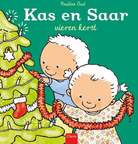 Clavis kinderboek kerst Kas en Saar vieren kerst hardcover