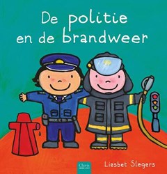 Clavis livre pour enfants police pompiers 3+ livre d'images interactif