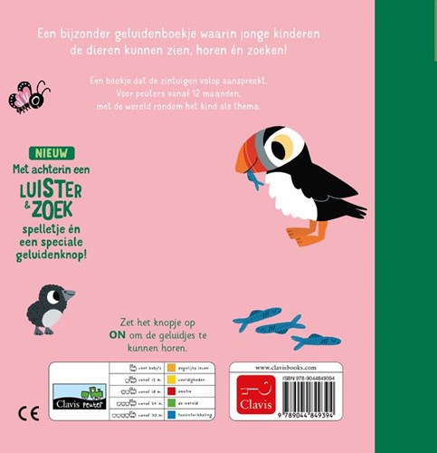 Clavis Animaux menacés livre sonore livre interactif pour enfants-2