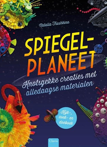 Clavis Planète Miroir livre pour enfants - livre créatif de recherche et d'énigmes 5+
