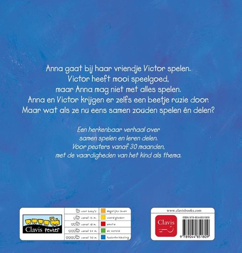 Clavis peuterboek samen spelen en delen Anna 3+ vriendschap-2