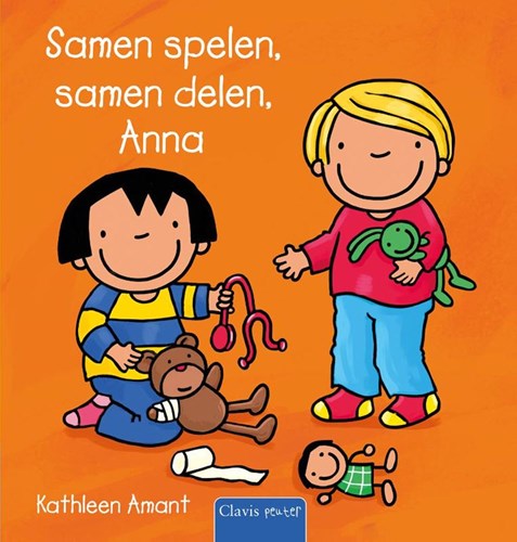 Clavis peuterboek samen spelen en delen Anna 3+ vriendschap