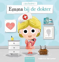 Clavis kinderboek Emma bij de dokter prentenboek peuters 2+