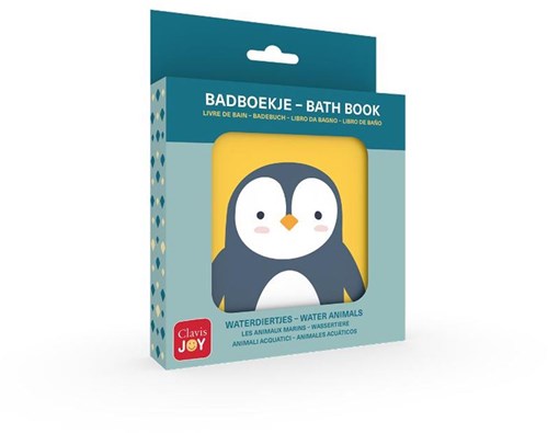 Clavis livre de bain animaux aquatiques livre bébé pour le bain