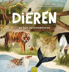 Clavis livre animalier Dieren en hun toiletmanieren - livre pour enfants drôle