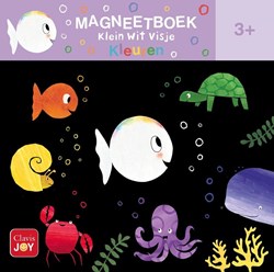 Clavis magneetboek Klein wit visje - educatief speelgoed 3 jaar