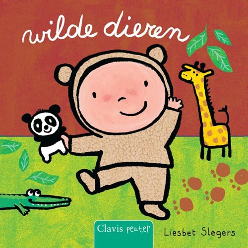 Clavis livre cartonné animaux sauvages livre pour tout-petits 1+ an