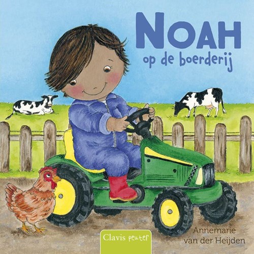 Clavis livre cartonné ferme Noah livre tout-petit 2 ans