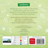 Clavis livre cartonné dinosaures livre interactif pour tout-petits 1+ an-2