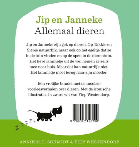 Querido livre pour enfants animaux Jip et Janneke histoires à lire-2