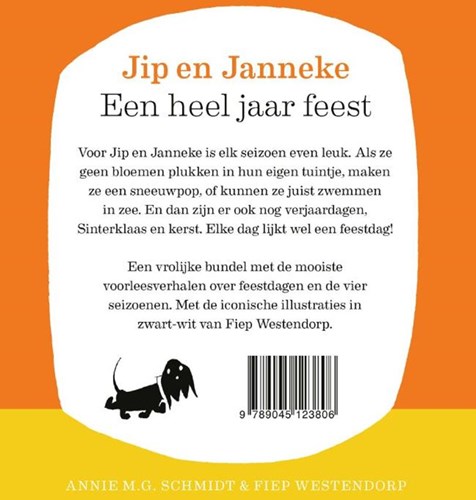 Querido Jip en Janneke kinderboek - Een heel jaar feest verhalen-2