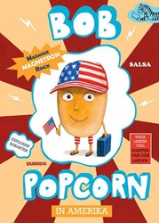 Querido kinderboek Bob Popcorn avontuur Amerika 7+ leesplezier