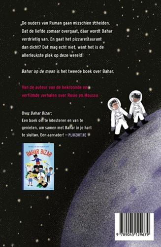 Querido livre pour enfants Bahar sur la lune aventure 8plus pizza-2