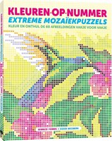 Kluitman livre de coloriage puzzles mosaïque coloriage détente