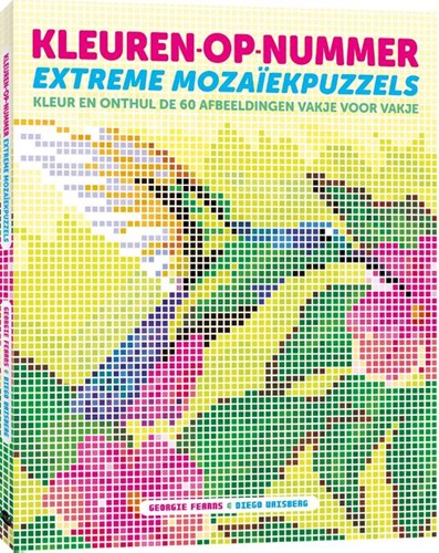 Kluitman livre de coloriage puzzles mosaïque coloriage détente