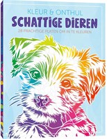 BBNC kleurboek schattige dieren - ontdek en kleur 28 platen