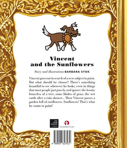 Rubinstein kunst prentenboek Vincent and the Sunflowers voor kinderen-2