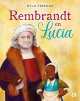 Rubinstein livre d'art illustré Rembrandt et Lucia pour enfants 5+