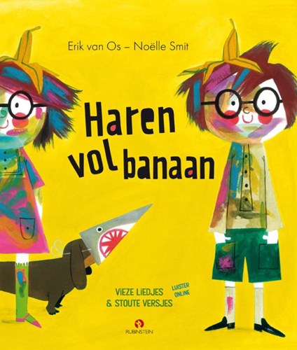 Livre pour enfants Rubinstein Haren vol banaan - chansons et poèmes amusants
